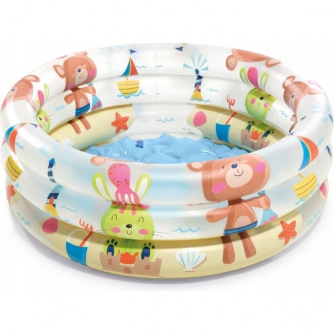 Бассейн надувной INTEX «ДИНО» , 61 х 22 см, 1-3 лет 57106