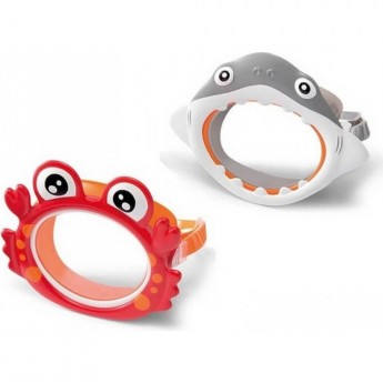 Маска для плавания INTEX «МОРСКИЕ ЖИВОТНЫЕ» 55915 от 3-8 лет 2 вида Маска для плавания INTEX «МОРСКИЕ ЖИВОТНЫЕ» 55915 от 3-8 лет 2 вида