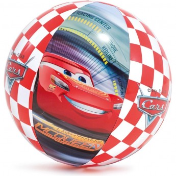 Мяч пляжный INTEX 58053 «Тачки», d=61 см, от 3 лет Мяч пляжный INTEX 58053 «Тачки», d=61 см, от 3 лет