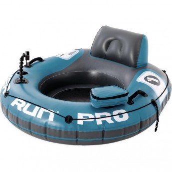Надувной круг-кресло INTEX "RIVER RUN 1" 56843 140х132см с ручками, до 100кг Надувной круг-кресло INTEX "RIVER RUN 1" 56843 140х132см с ручками, до 100кг