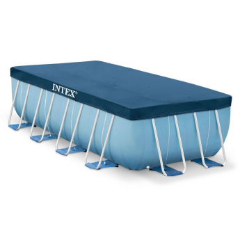 Тент для каркасного бассейна INTEX 28079 RECTANGULAR FRAME 400х200см Тент для каркасного бассейна INTEX 28079 RECTANGULAR FRAME 400х200см